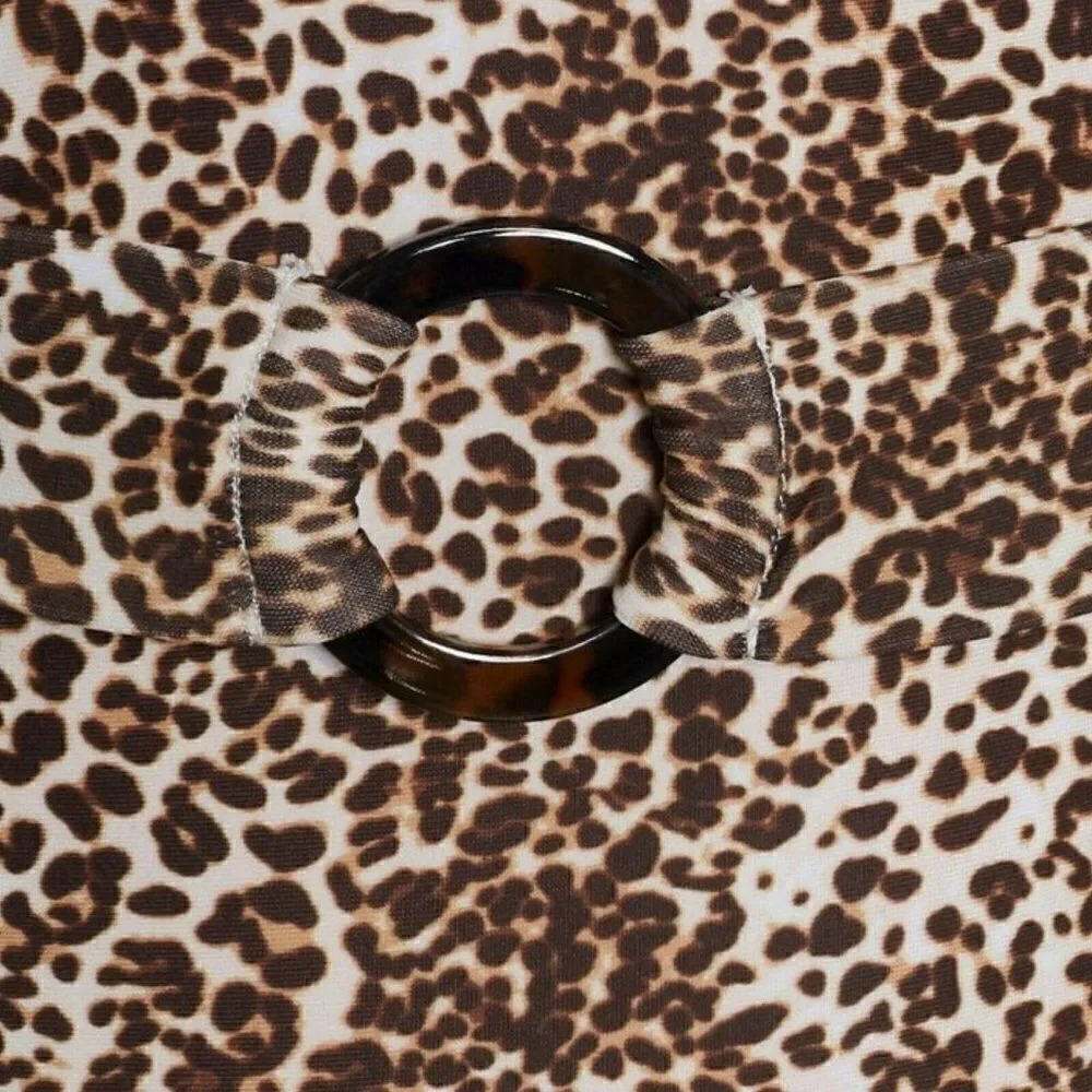 Faithfull The Brand -‎ 10/XL - Women's swim Amalfi One Piece Charlie Leopard 🐆